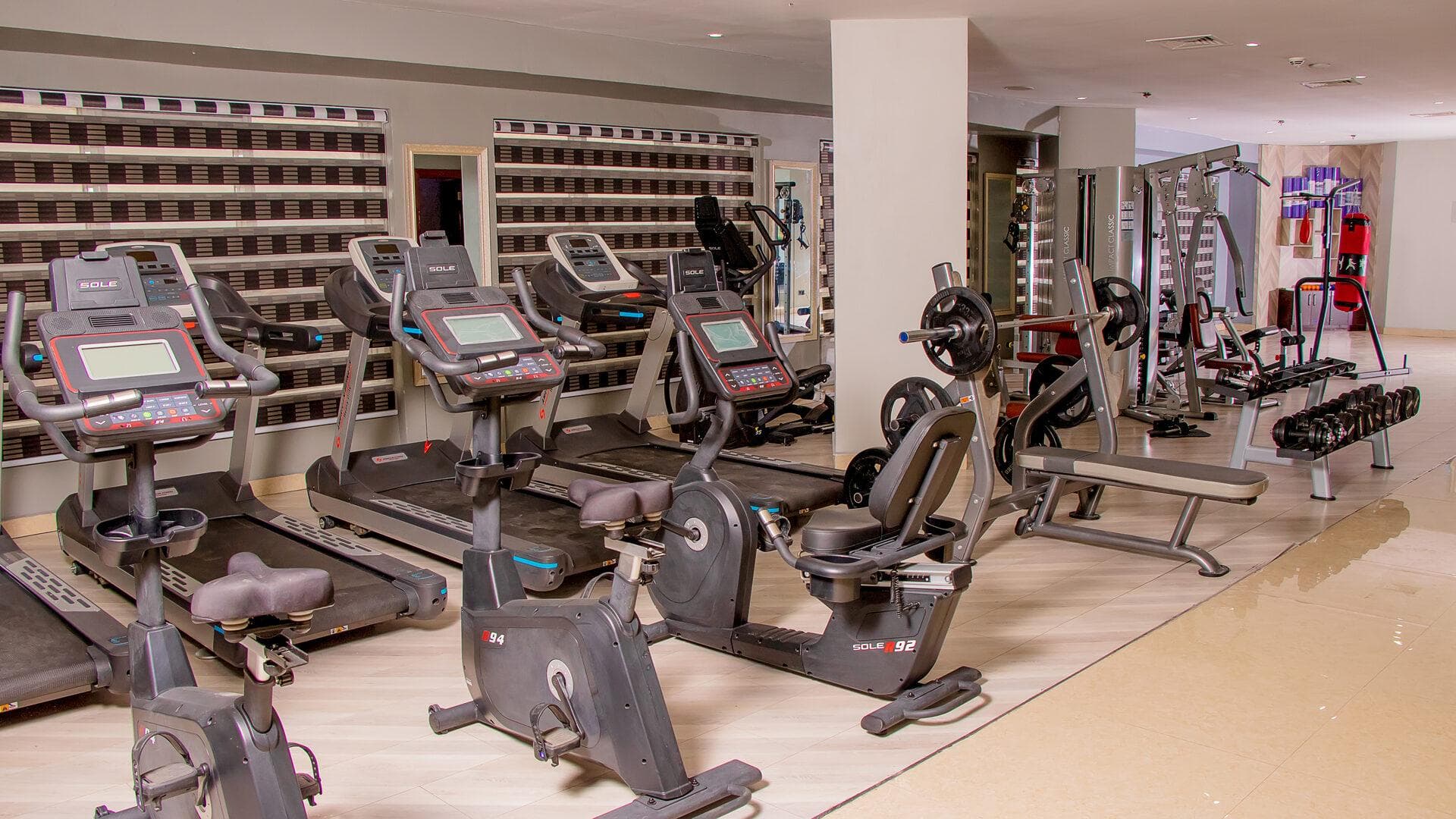 Gym and fitness room 1